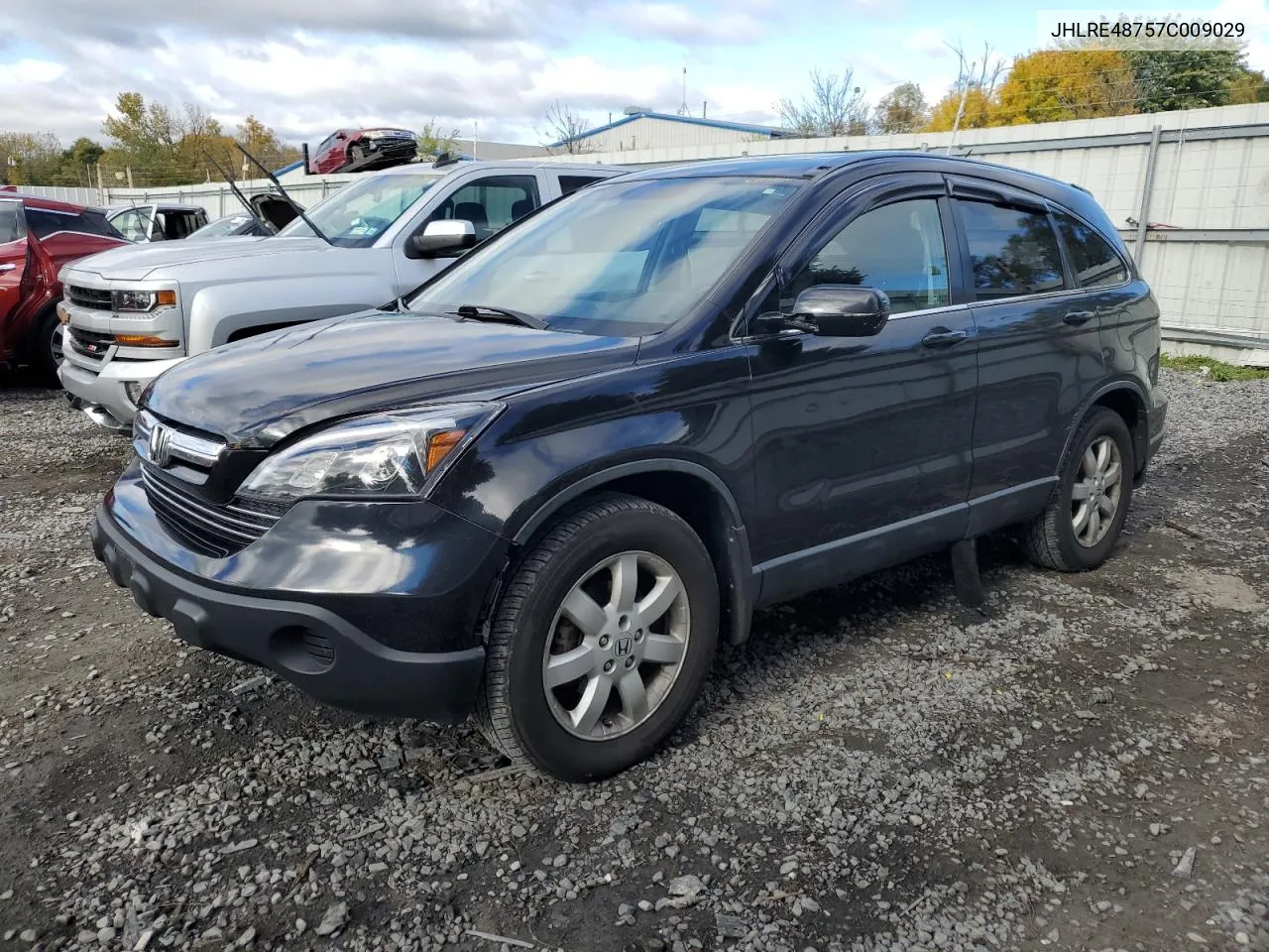 JHLRE48757C009029 2007 Honda Cr-V Exl