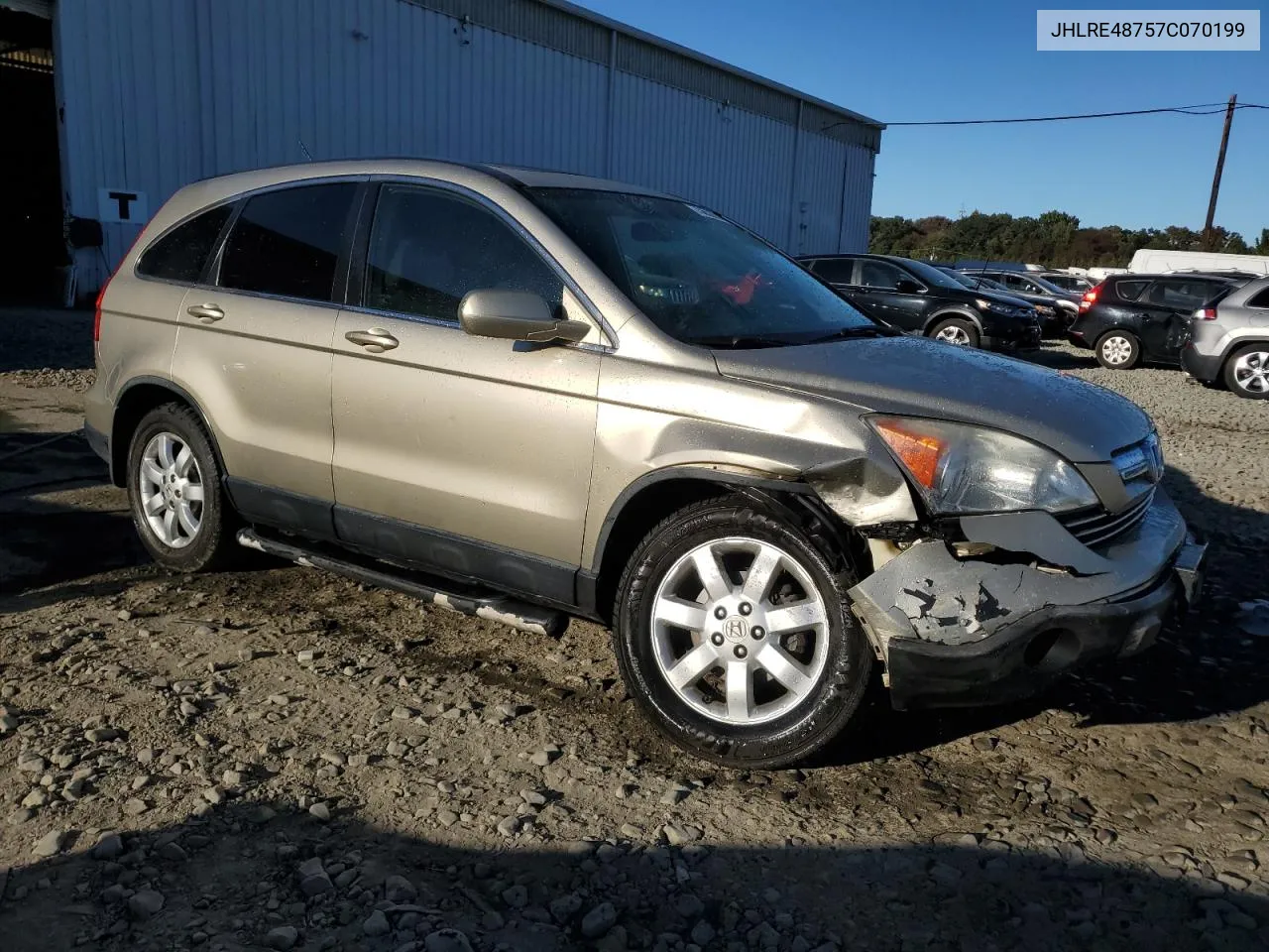 JHLRE48757C070199 2007 Honda Cr-V Exl