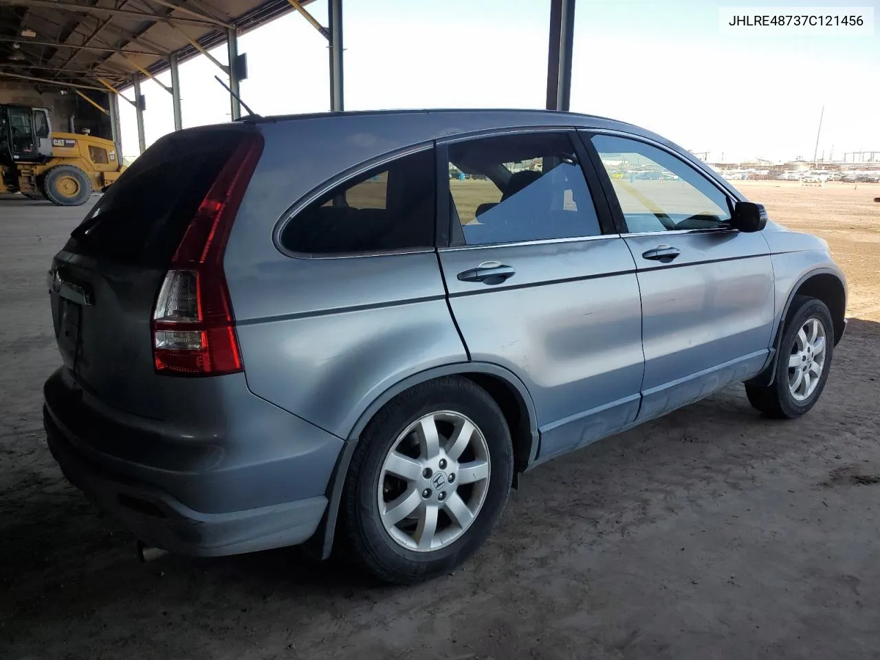 2007 Honda Cr-V Exl VIN: JHLRE48737C121456 Lot: 75774534