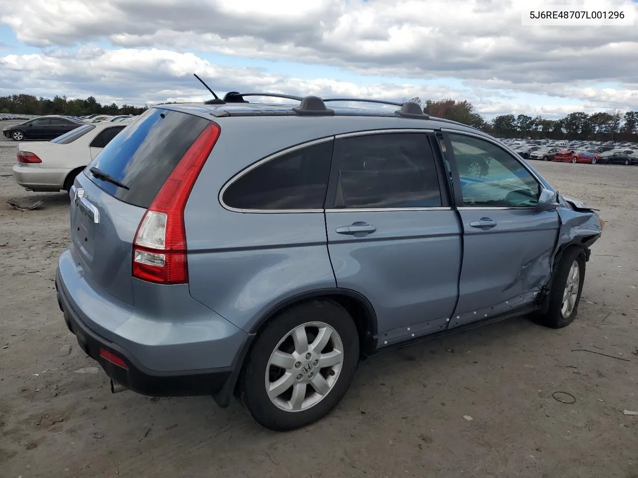 5J6RE48707L001296 2007 Honda Cr-V Exl