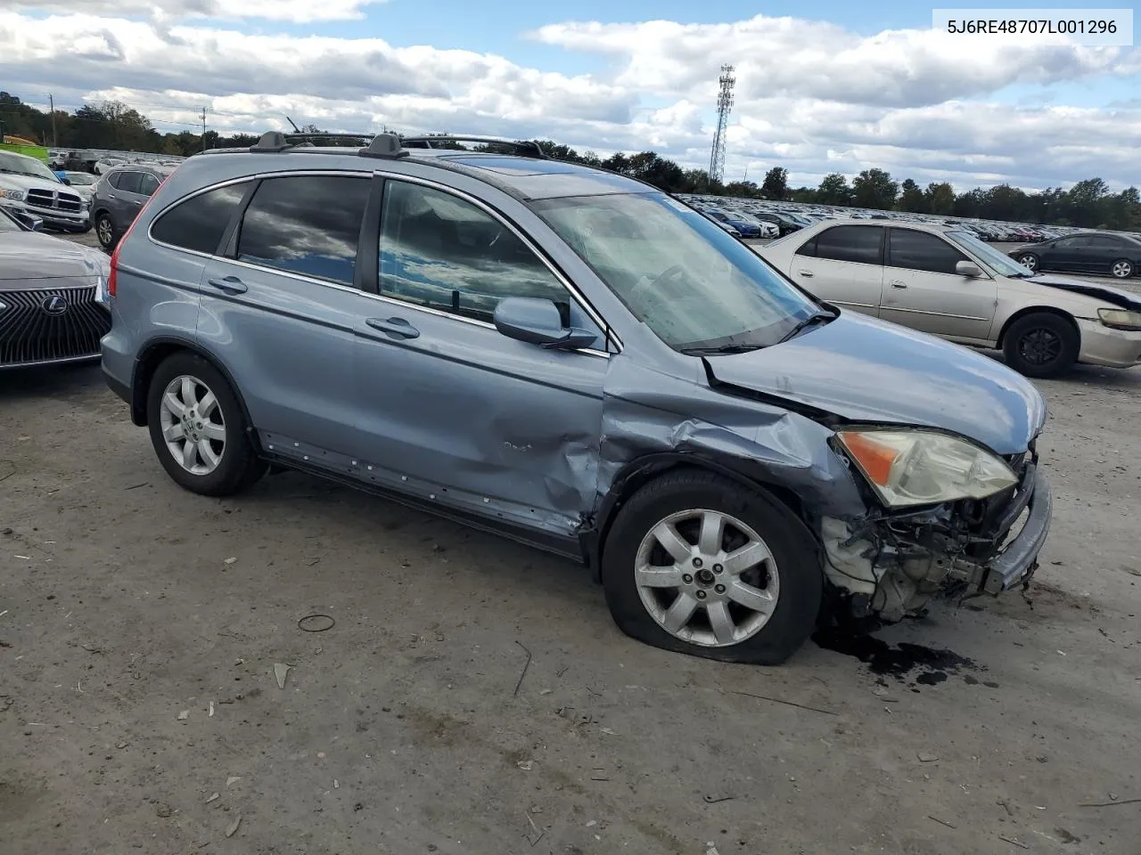 5J6RE48707L001296 2007 Honda Cr-V Exl