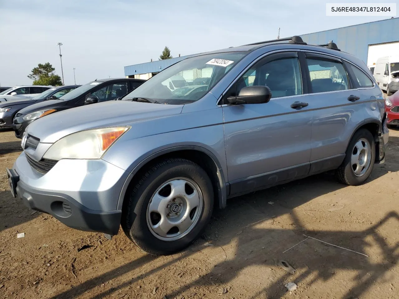 5J6RE48347L812404 2007 Honda Cr-V Lx