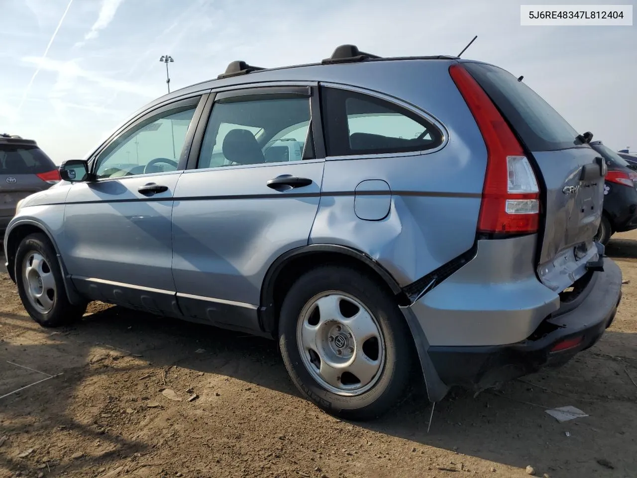 2007 Honda Cr-V Lx VIN: 5J6RE48347L812404 Lot: 75842054