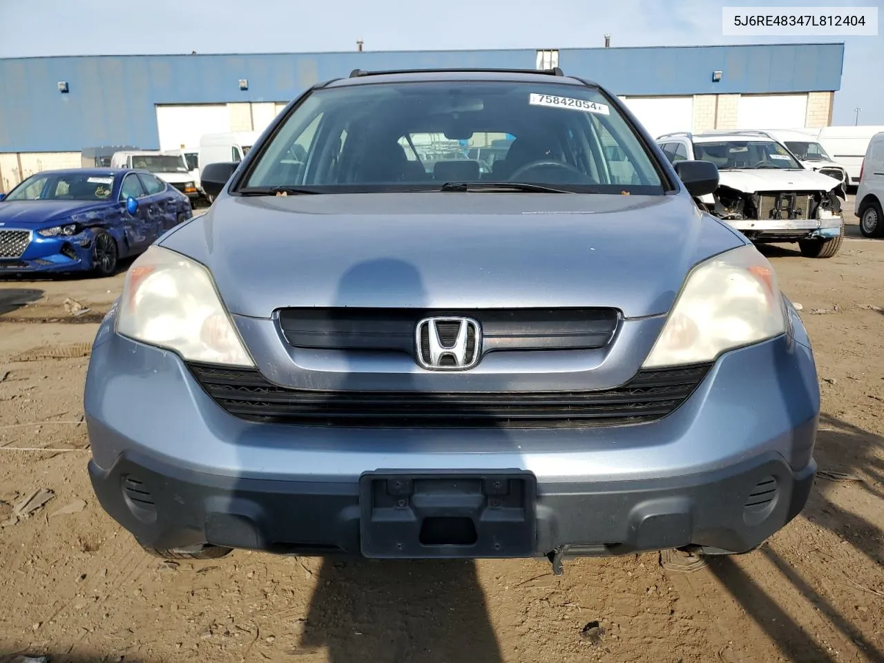 2007 Honda Cr-V Lx VIN: 5J6RE48347L812404 Lot: 75842054