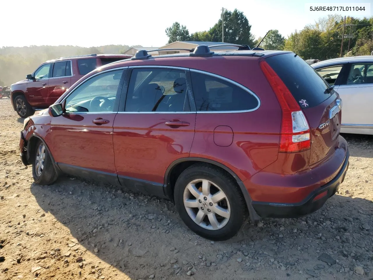 2007 Honda Cr-V Exl VIN: 5J6RE48717L011044 Lot: 75910394