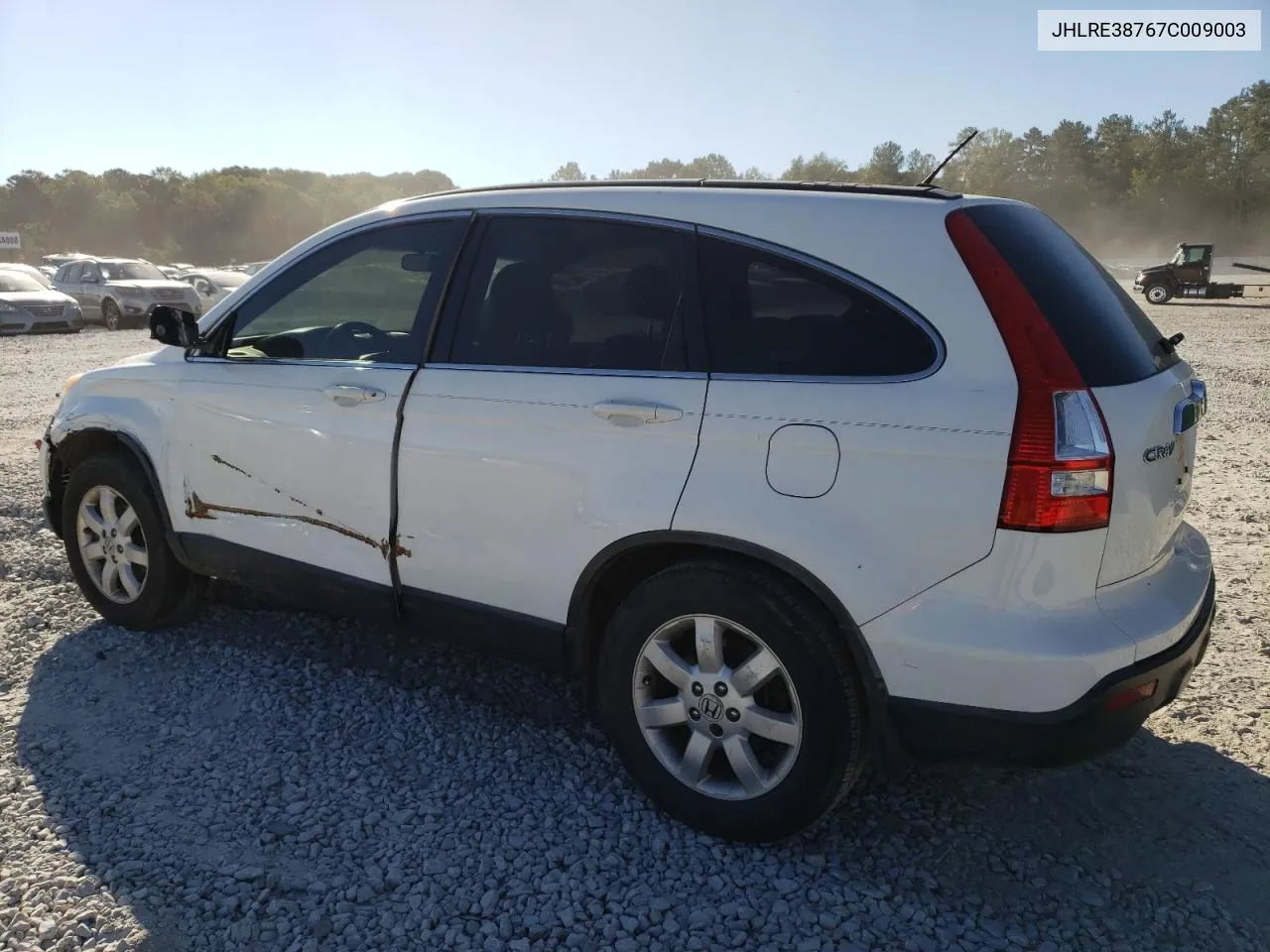 2007 Honda Cr-V Exl VIN: JHLRE38767C009003 Lot: 76032174