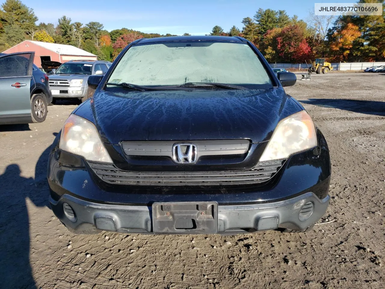 2007 Honda Cr-V Lx VIN: JHLRE48377C106696 Lot: 76048194