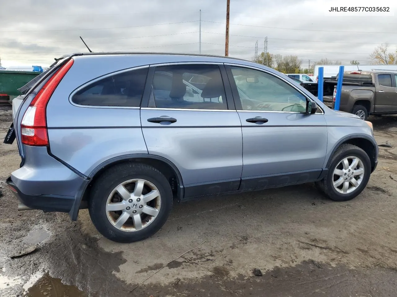 2007 Honda Cr-V Ex VIN: JHLRE48577C035632 Lot: 76135944