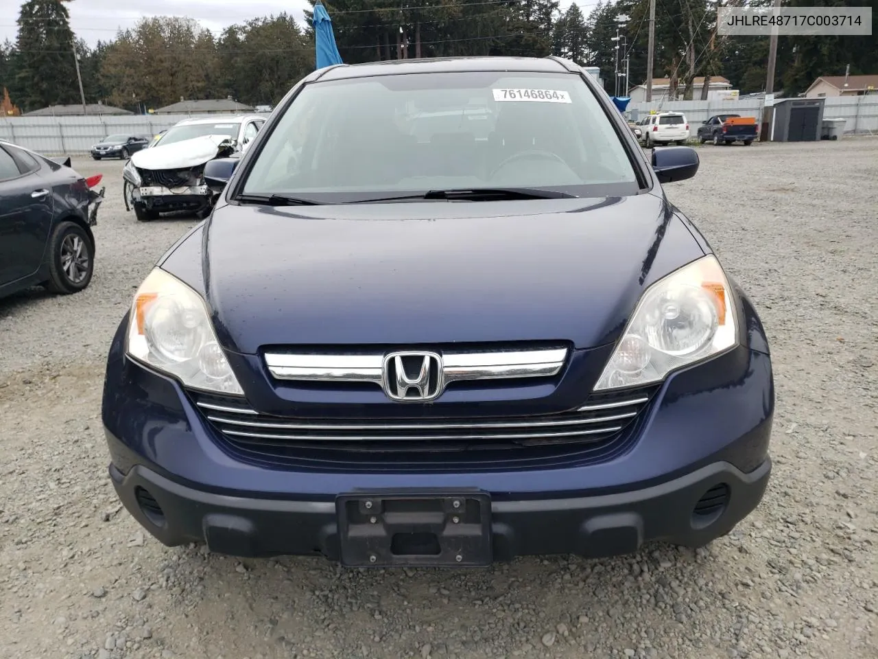 JHLRE48717C003714 2007 Honda Cr-V Exl