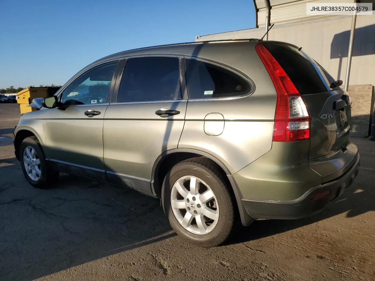 2007 Honda Cr-V Lx VIN: JHLRE38357C004579 Lot: 76205494