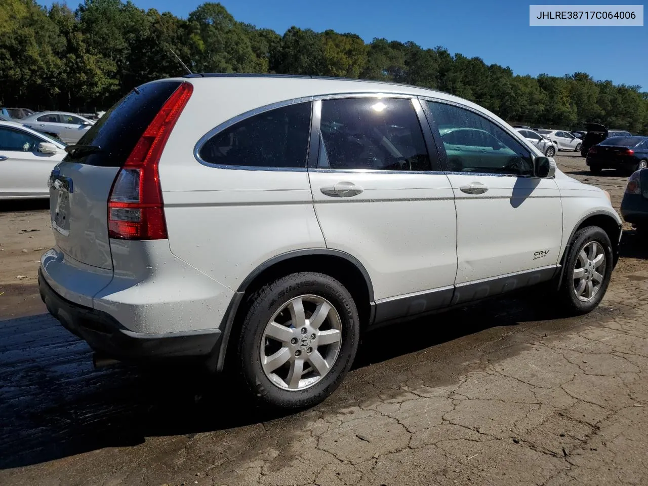 2007 Honda Cr-V Exl VIN: JHLRE38717C064006 Lot: 76466144