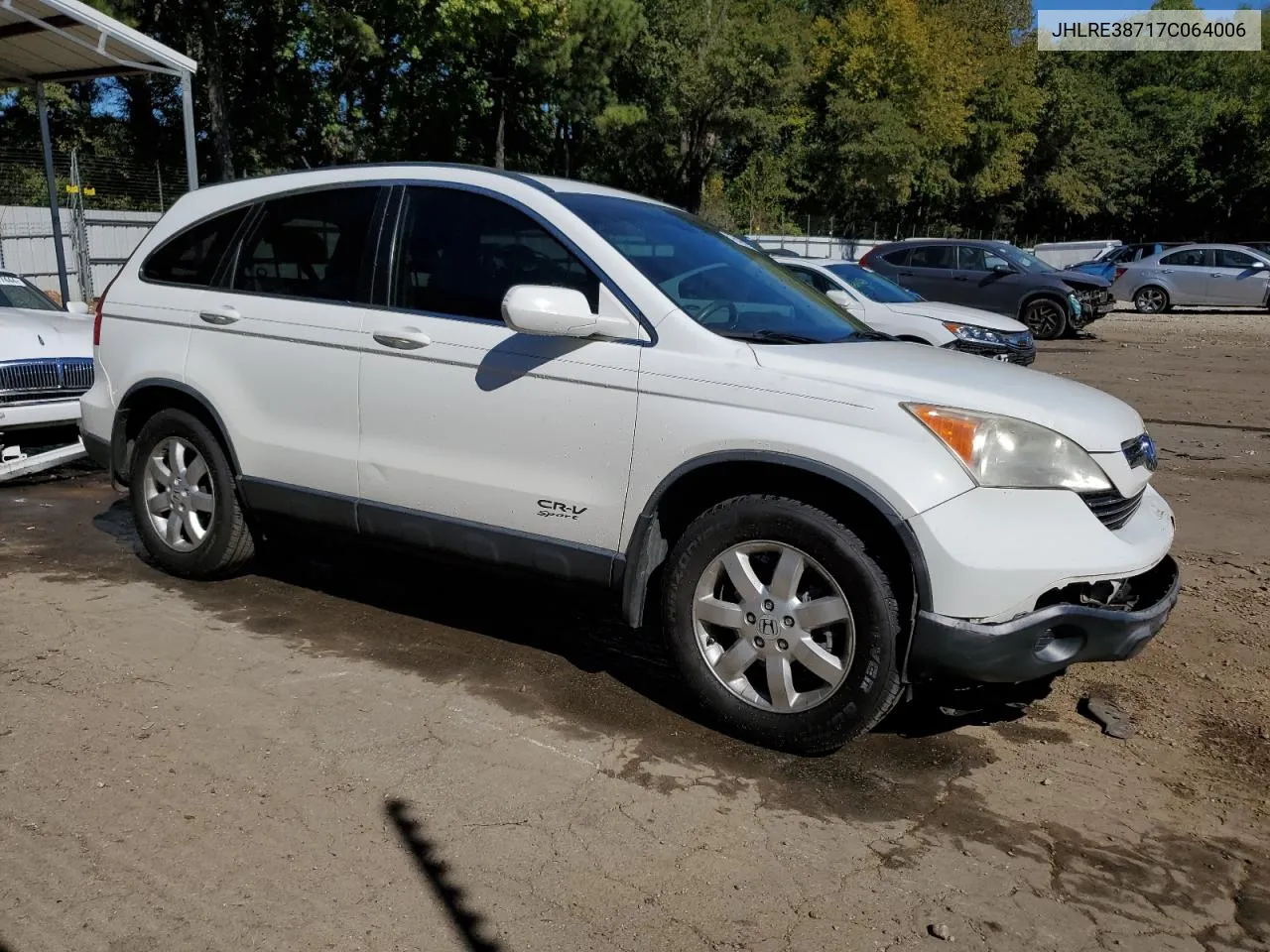 JHLRE38717C064006 2007 Honda Cr-V Exl