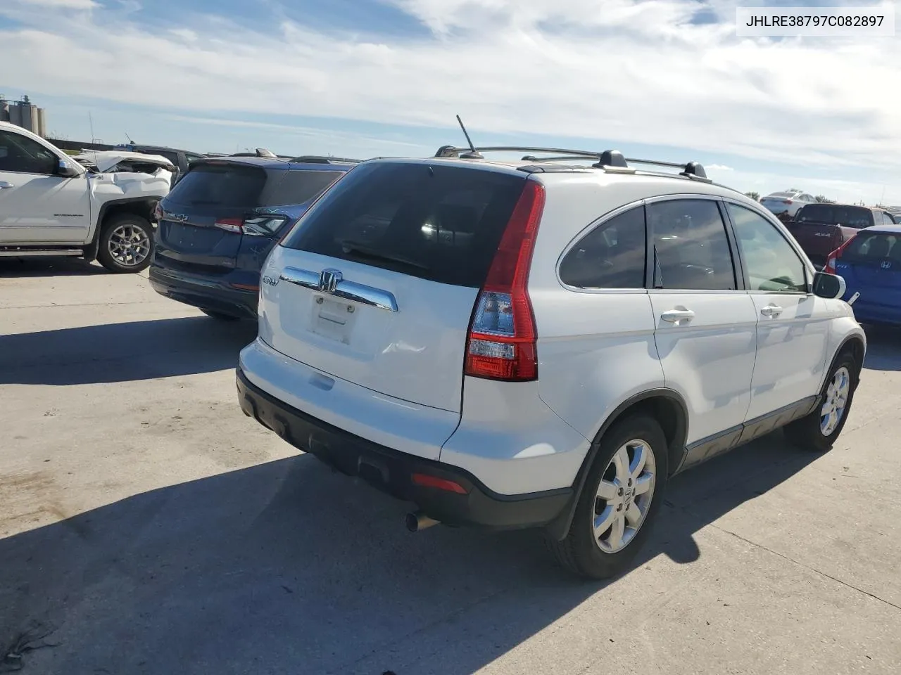 JHLRE38797C082897 2007 Honda Cr-V Exl