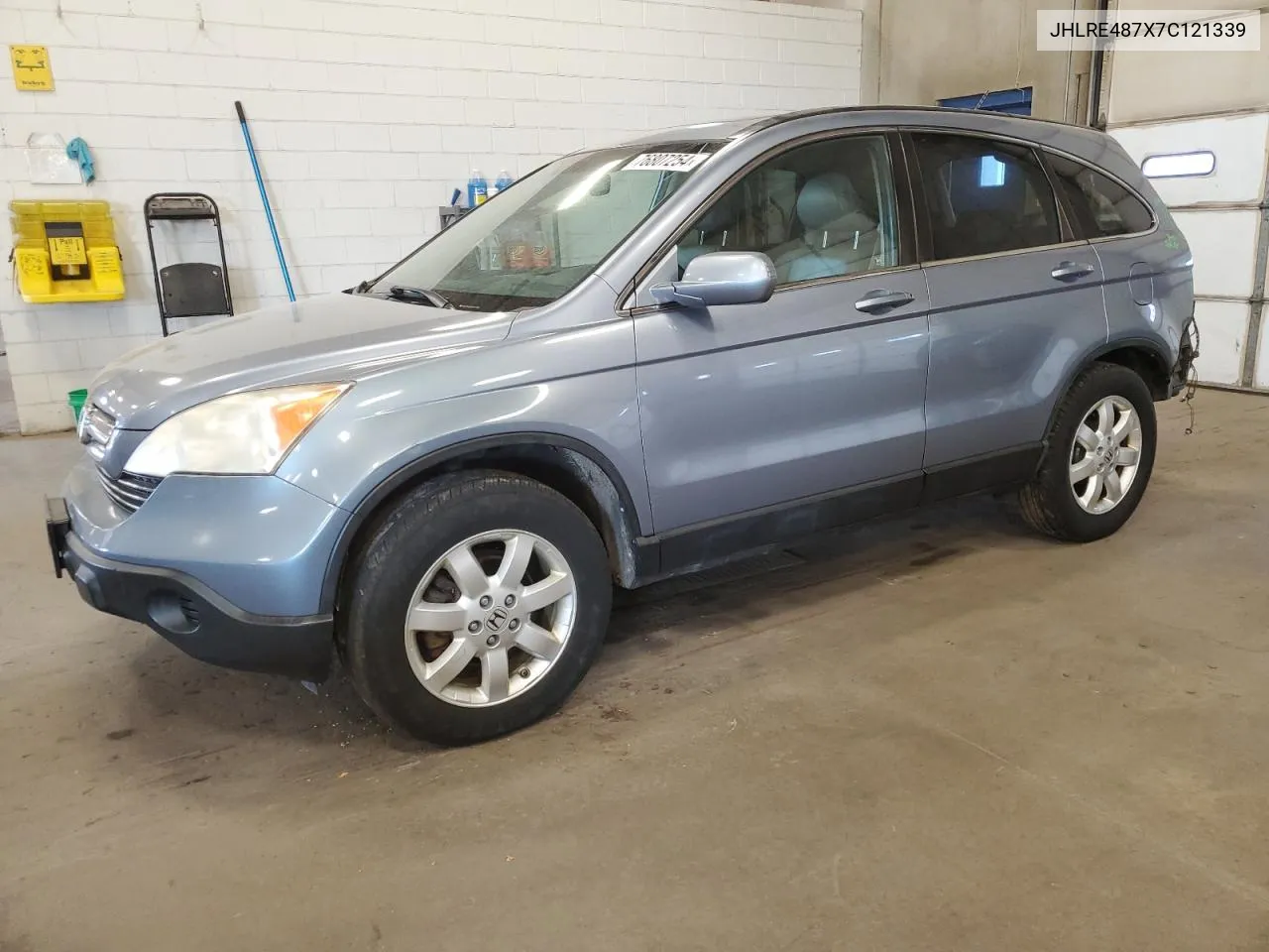 2007 Honda Cr-V Exl VIN: JHLRE487X7C121339 Lot: 76807254