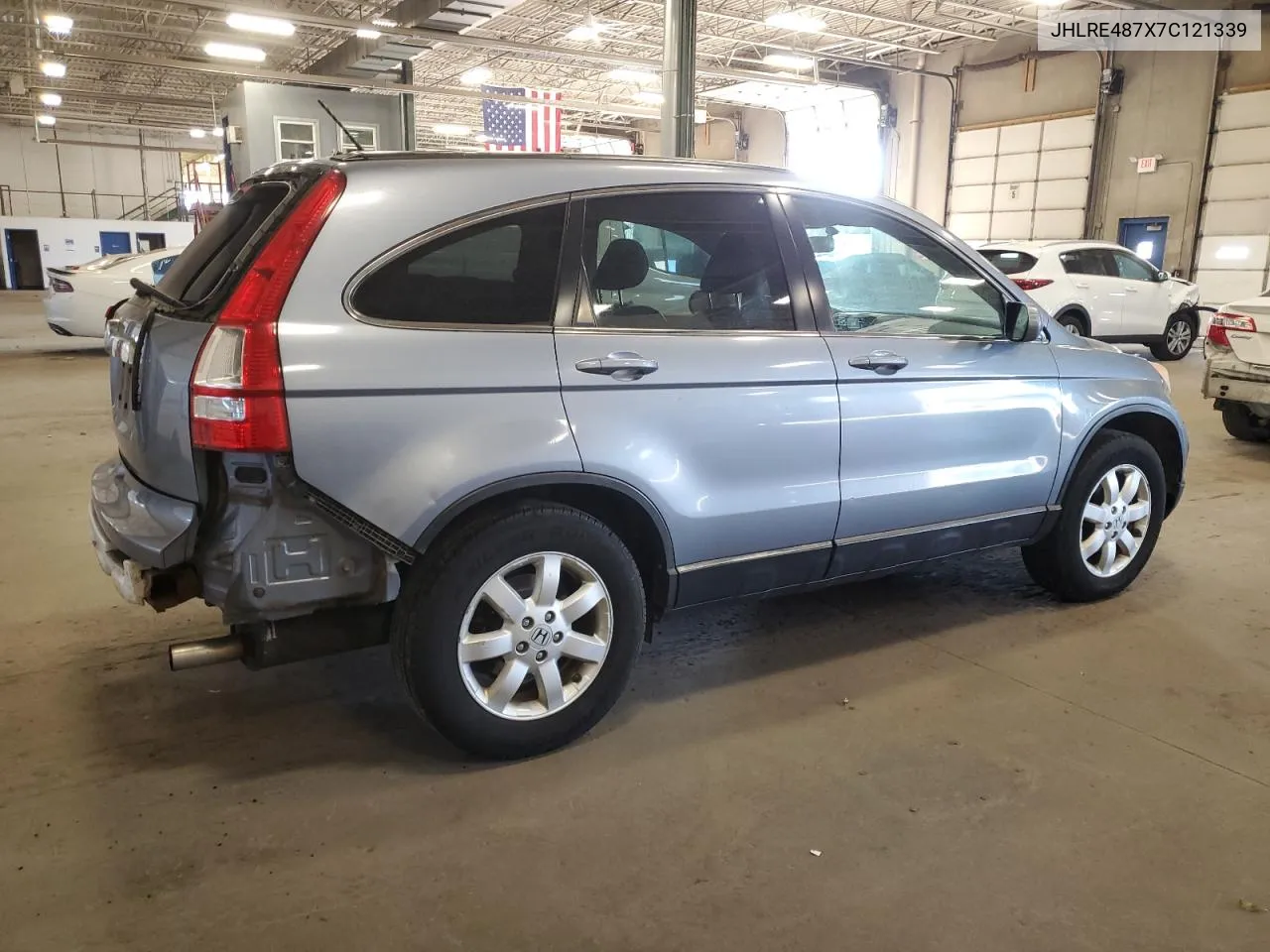 2007 Honda Cr-V Exl VIN: JHLRE487X7C121339 Lot: 76807254