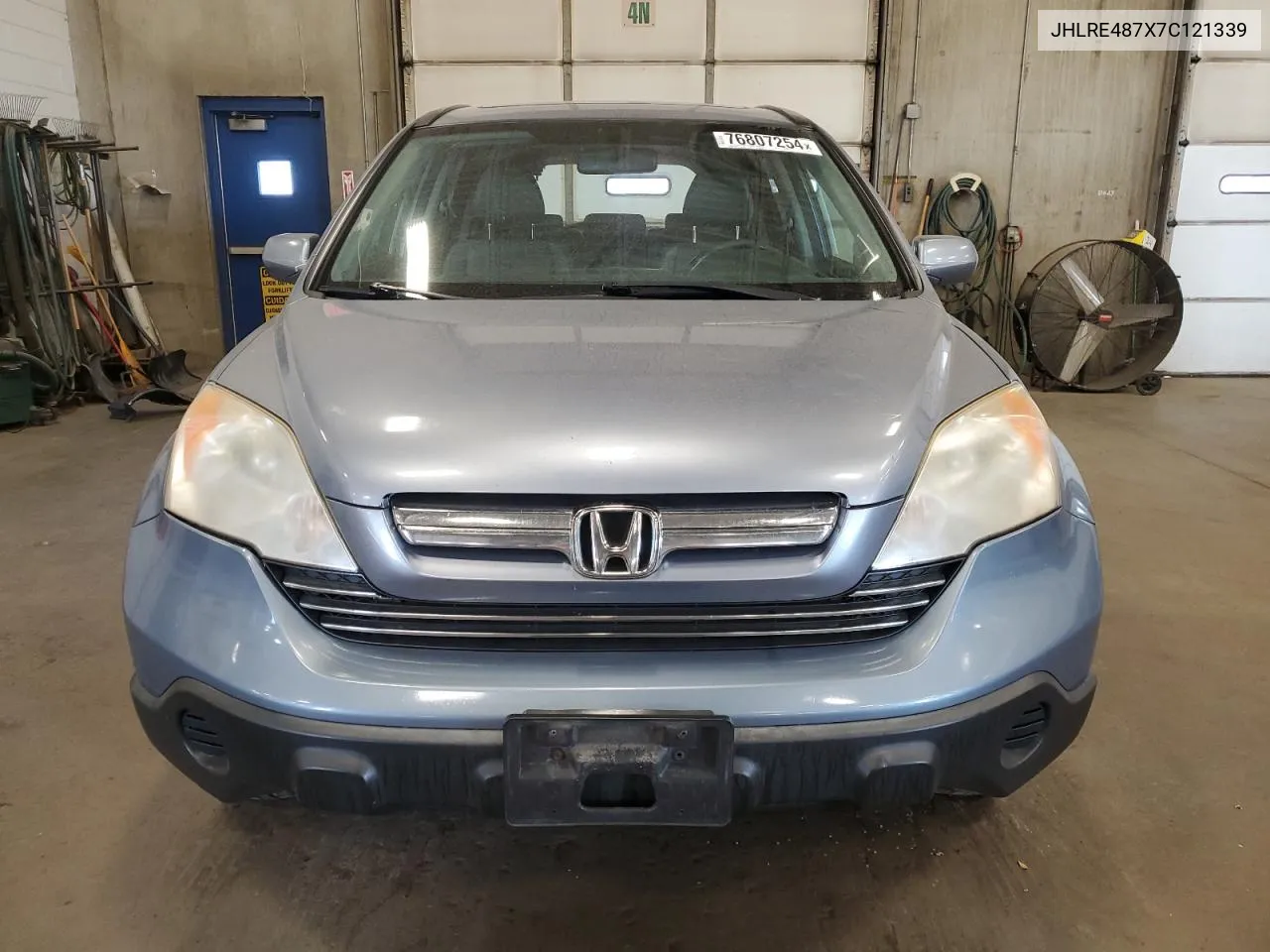 2007 Honda Cr-V Exl VIN: JHLRE487X7C121339 Lot: 76807254