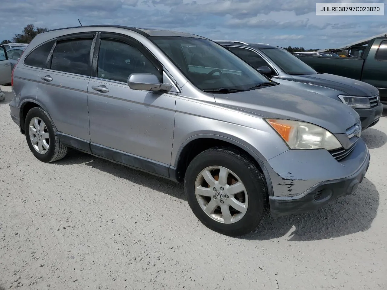 JHLRE38797C023820 2007 Honda Cr-V Exl