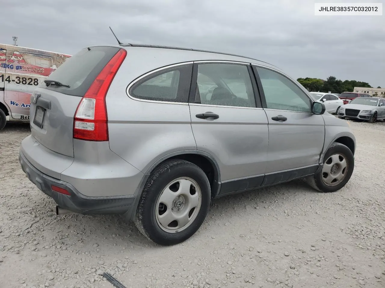 2007 Honda Cr-V Lx VIN: JHLRE38357C032012 Lot: 76901194