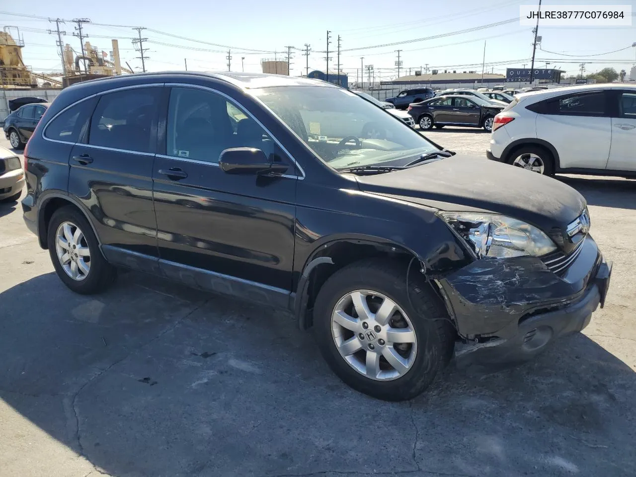 JHLRE38777C076984 2007 Honda Cr-V Exl