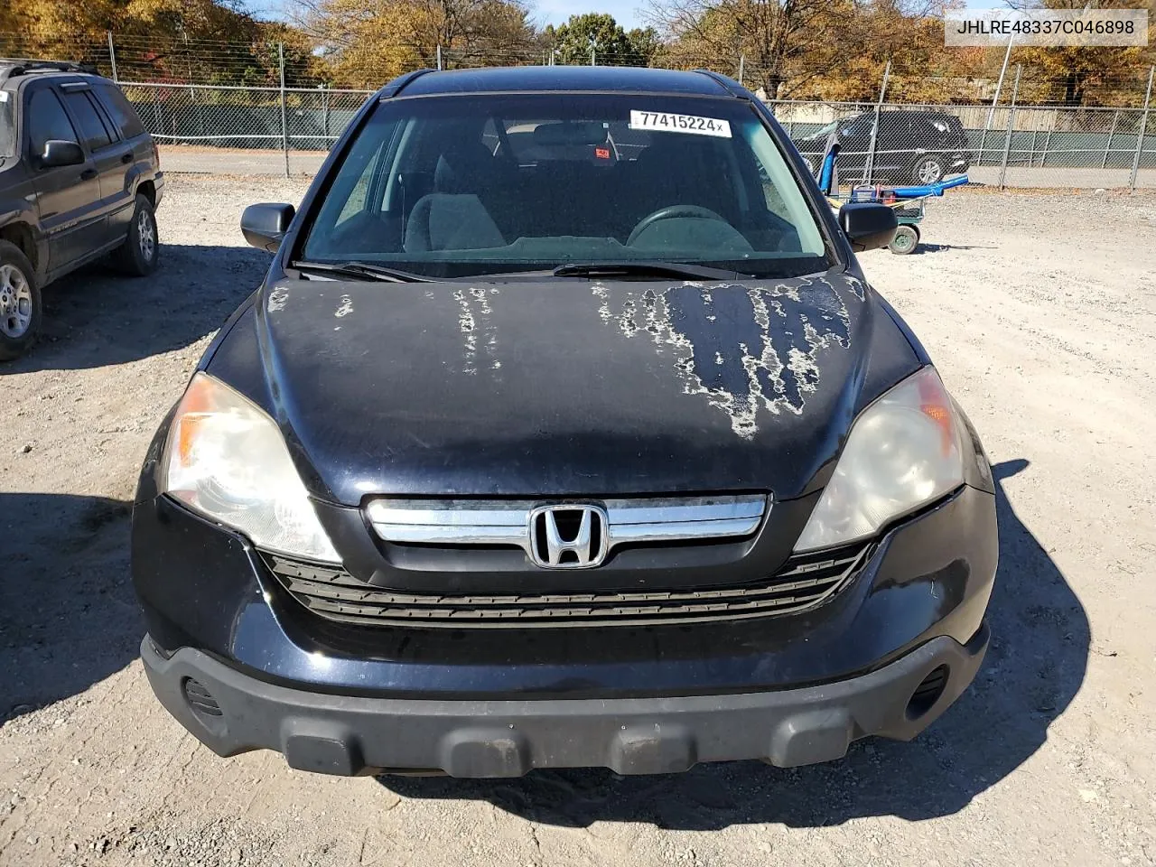 2007 Honda Cr-V Lx VIN: JHLRE48337C046898 Lot: 77415224