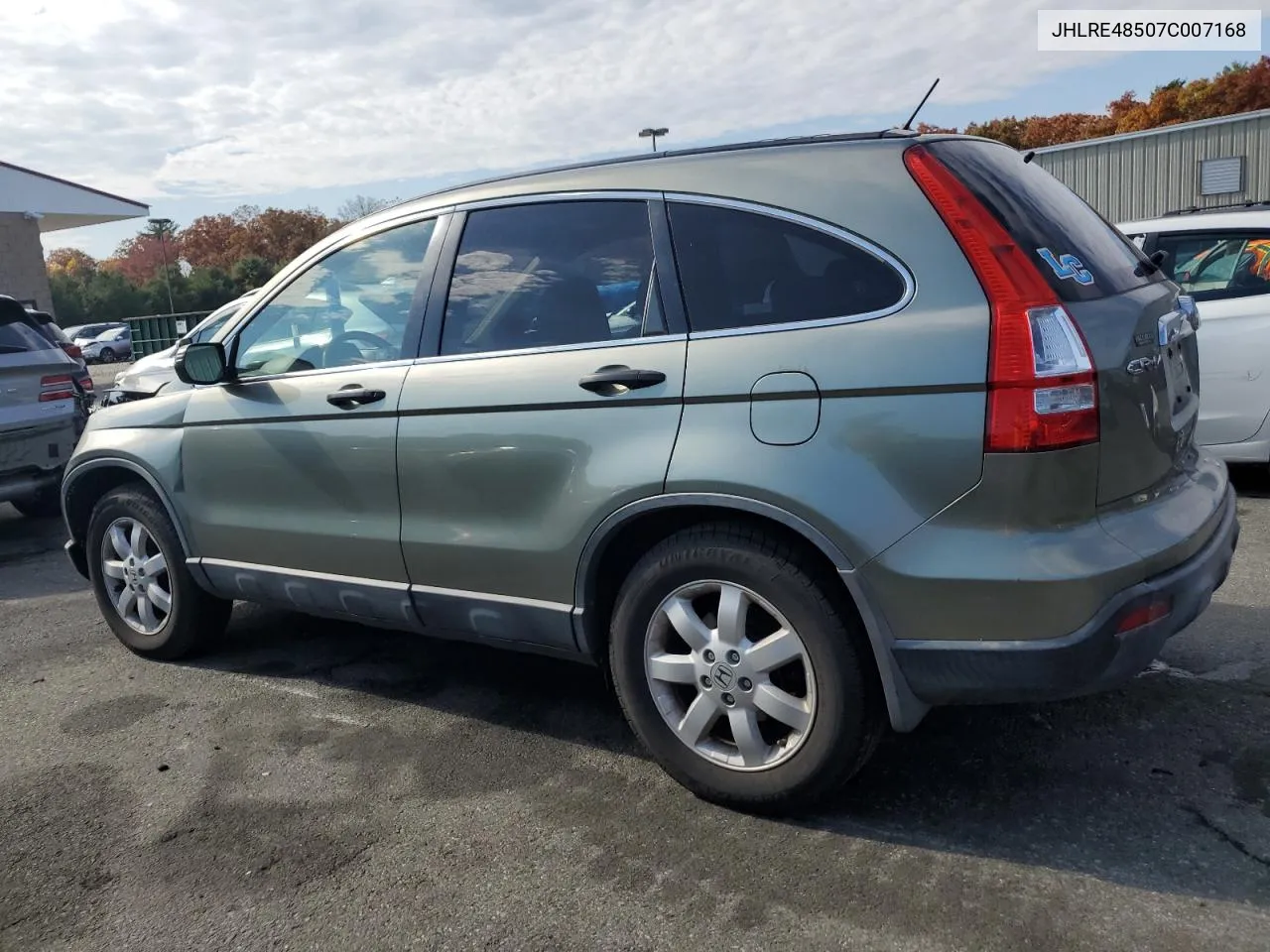 2007 Honda Cr-V Ex VIN: JHLRE48507C007168 Lot: 77458734