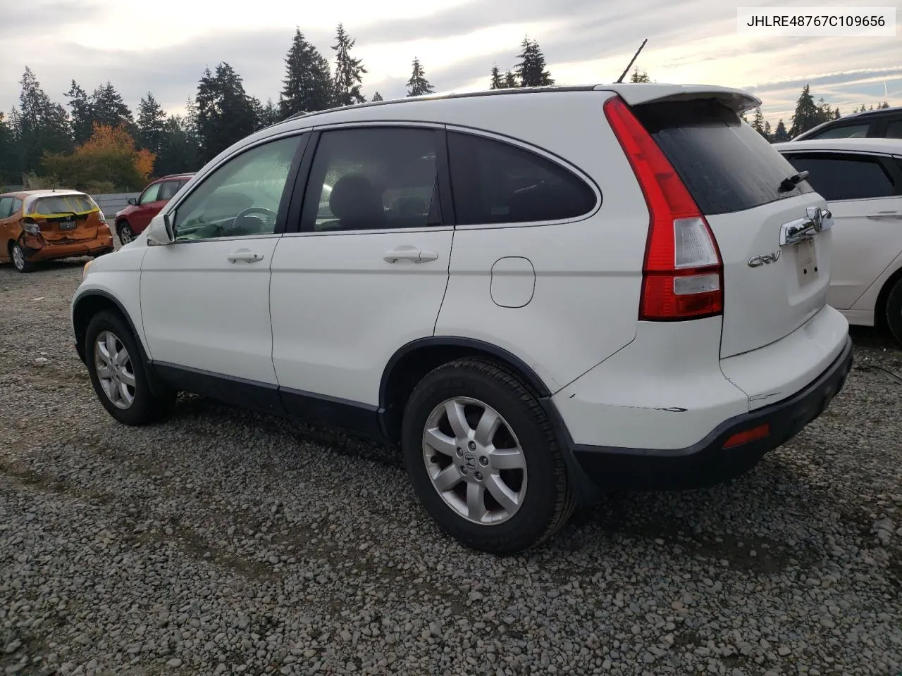 2007 Honda Cr-V Exl VIN: JHLRE48767C109656 Lot: 77578864