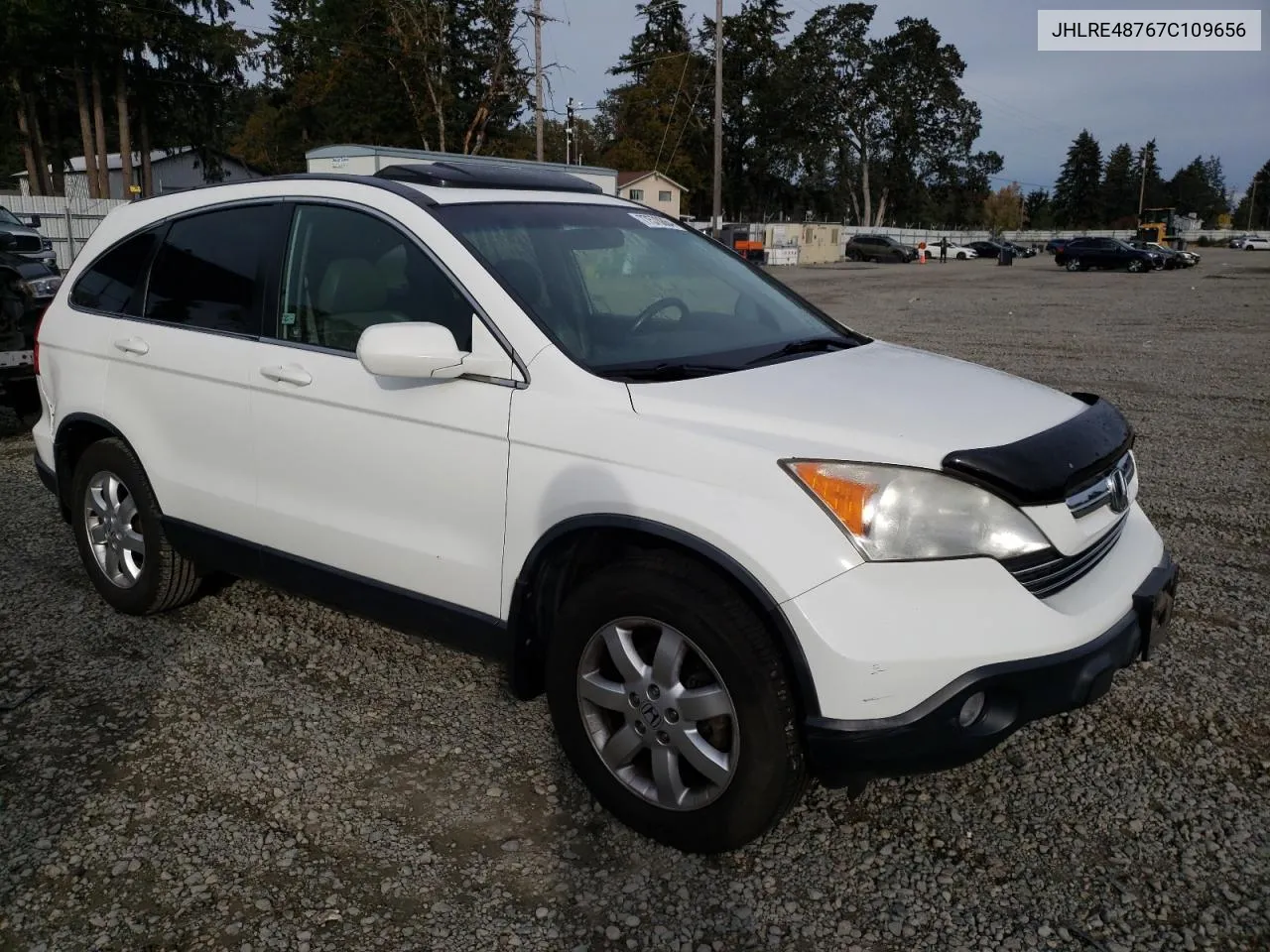 2007 Honda Cr-V Exl VIN: JHLRE48767C109656 Lot: 77578864