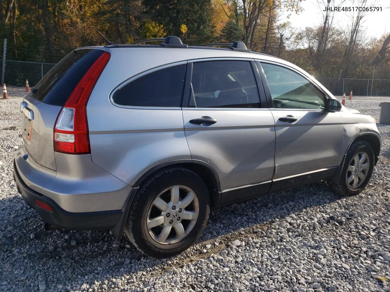 2007 Honda Cr-V Ex VIN: JHLRE48517C065791 Lot: 77584524