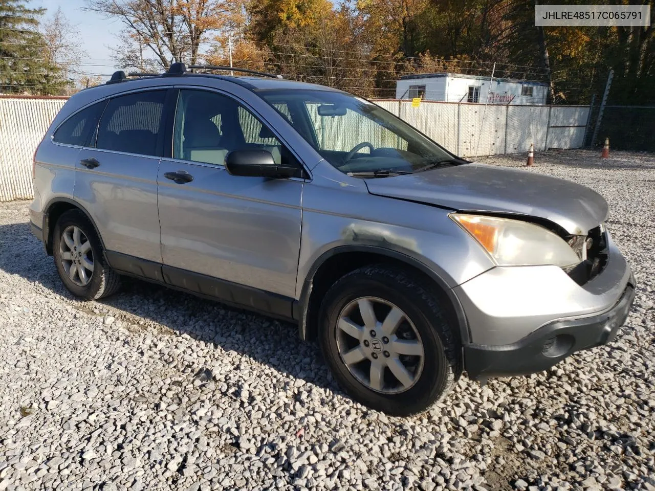 2007 Honda Cr-V Ex VIN: JHLRE48517C065791 Lot: 77584524