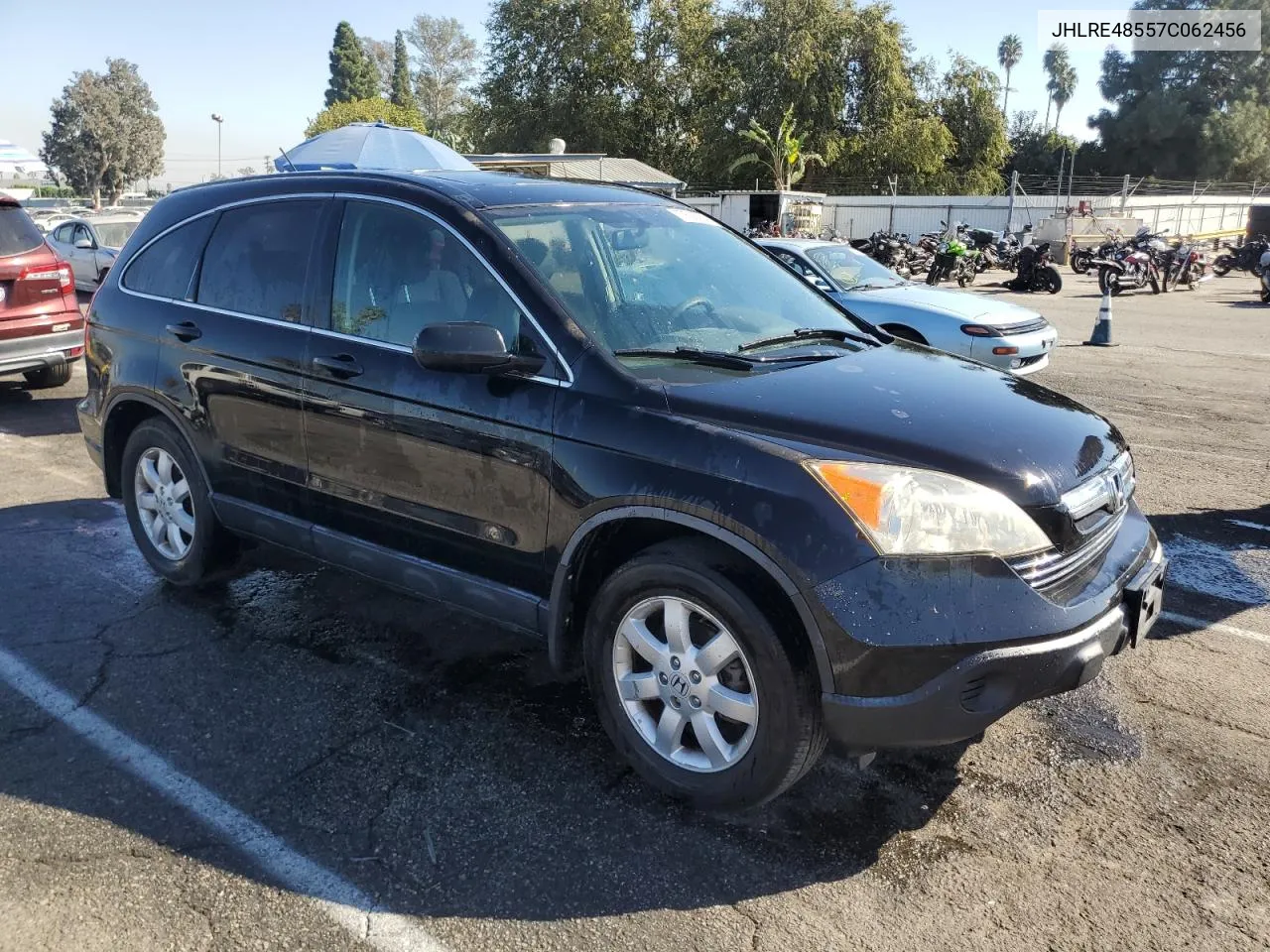 2007 Honda Cr-V Ex VIN: JHLRE48557C062456 Lot: 77626684