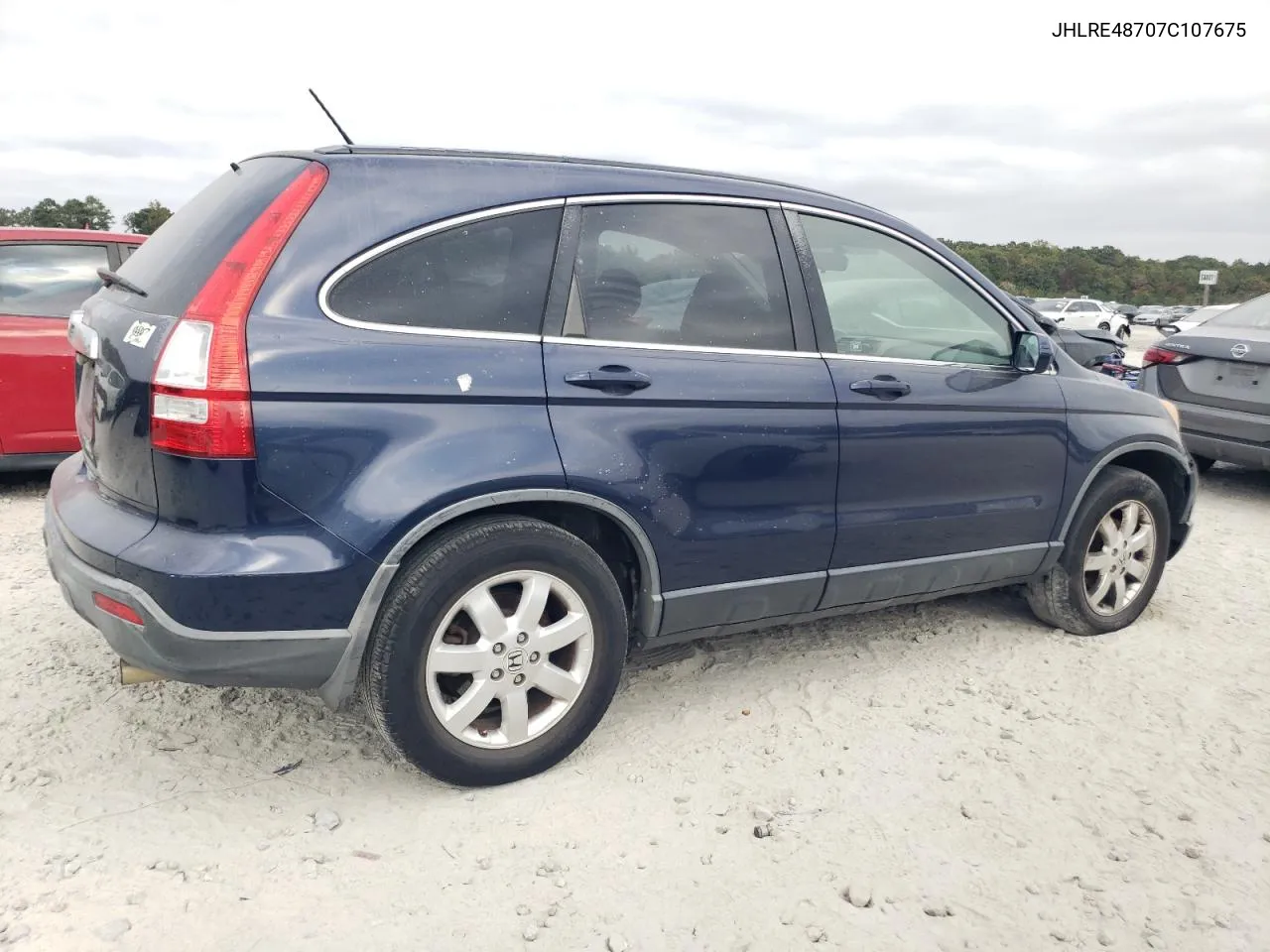 2007 Honda Cr-V Exl VIN: JHLRE48707C107675 Lot: 77910354