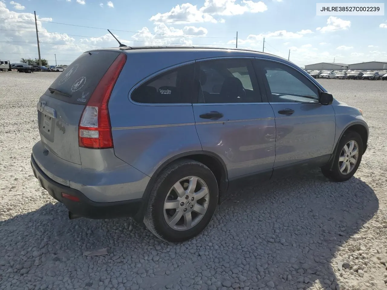 2007 Honda Cr-V Ex VIN: JHLRE38527C002239 Lot: 78166584