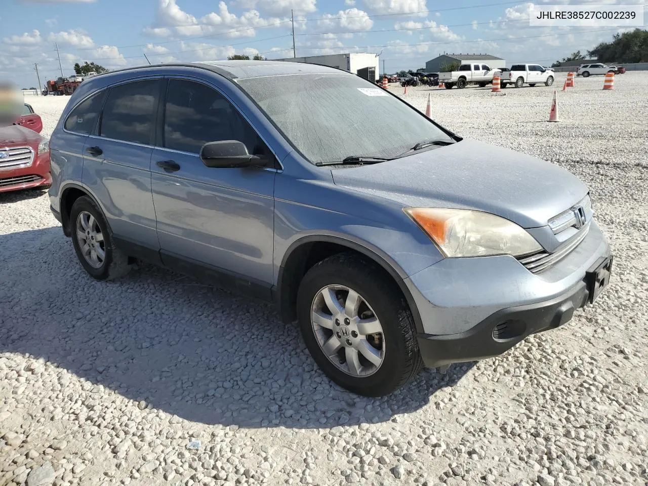 2007 Honda Cr-V Ex VIN: JHLRE38527C002239 Lot: 78166584