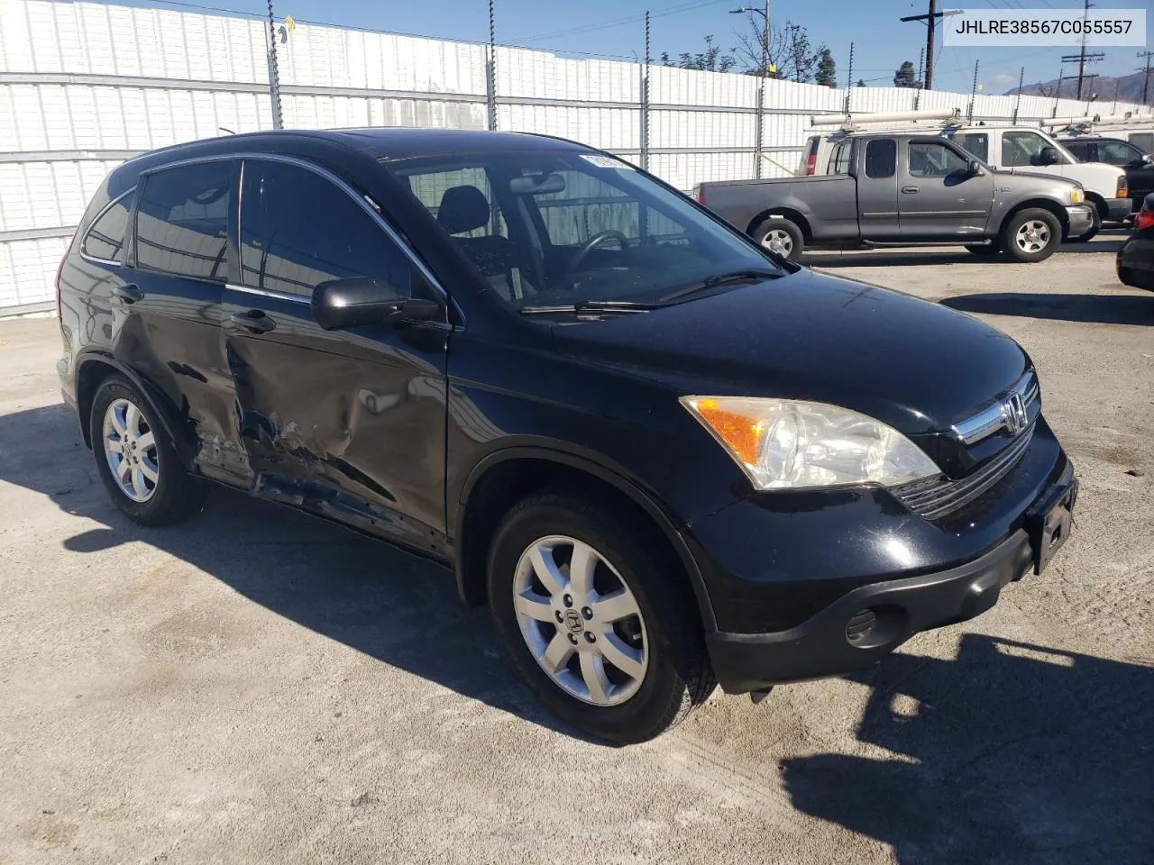 JHLRE38567C055557 2007 Honda Cr-V Ex