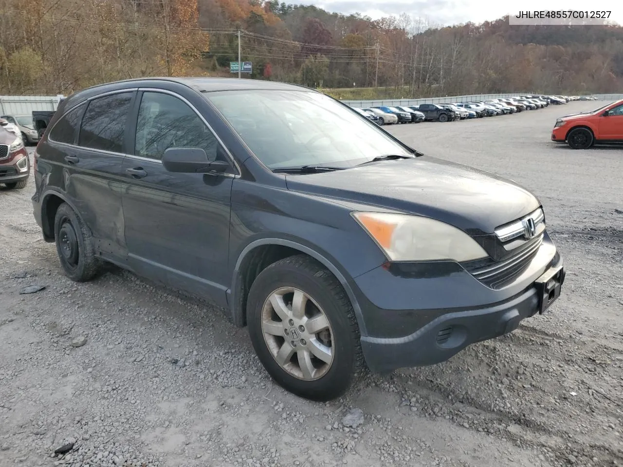 2007 Honda Cr-V Ex VIN: JHLRE48557C012527 Lot: 78218554