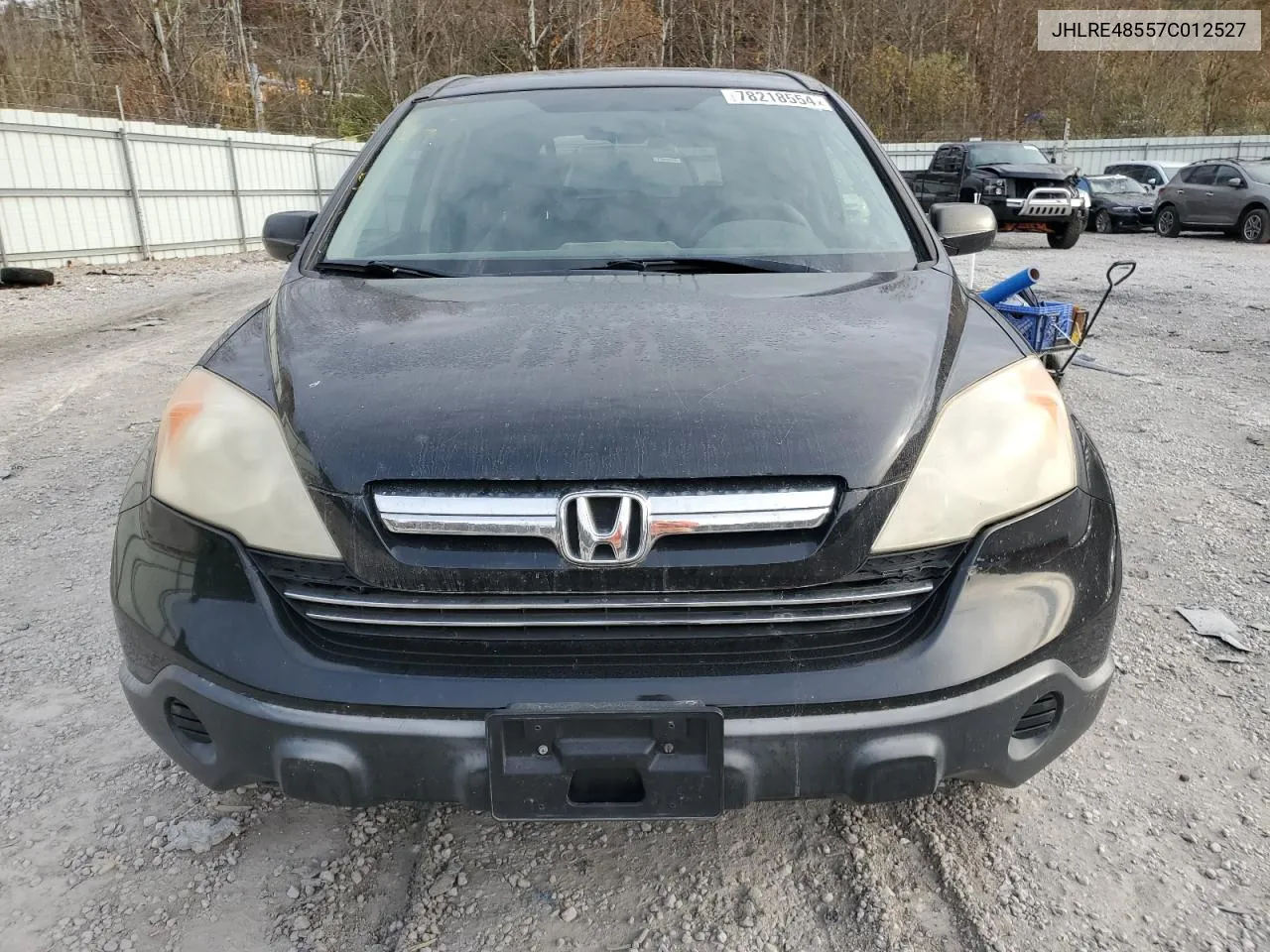 2007 Honda Cr-V Ex VIN: JHLRE48557C012527 Lot: 78218554