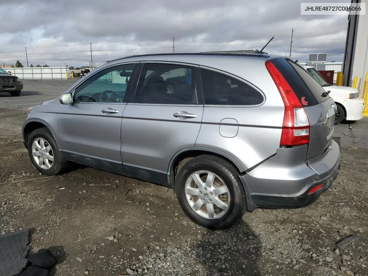 2007 Honda Cr-V Exl VIN: JHLRE48727C005066 Lot: 78262944