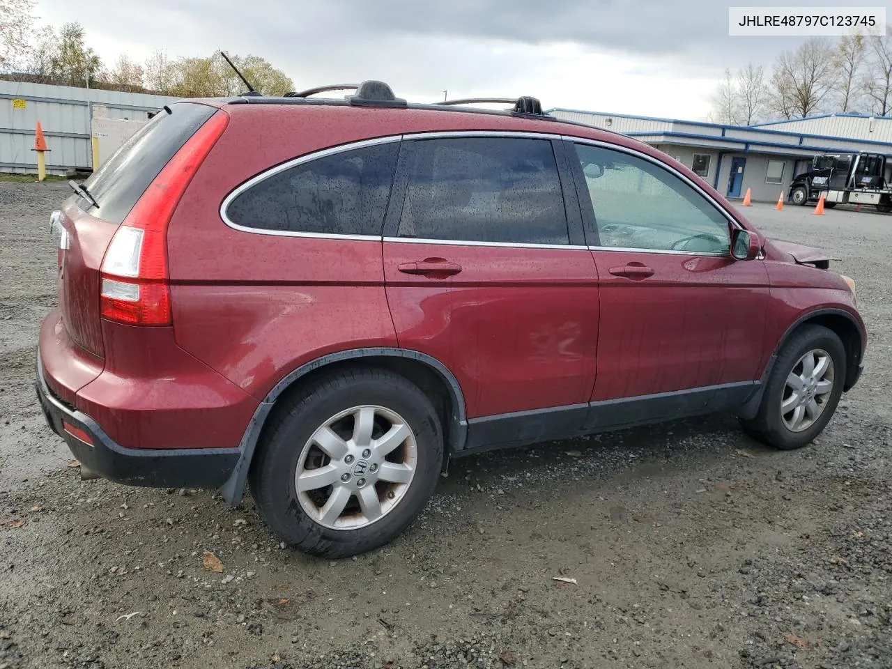 2007 Honda Cr-V Exl VIN: JHLRE48797C123745 Lot: 78488644