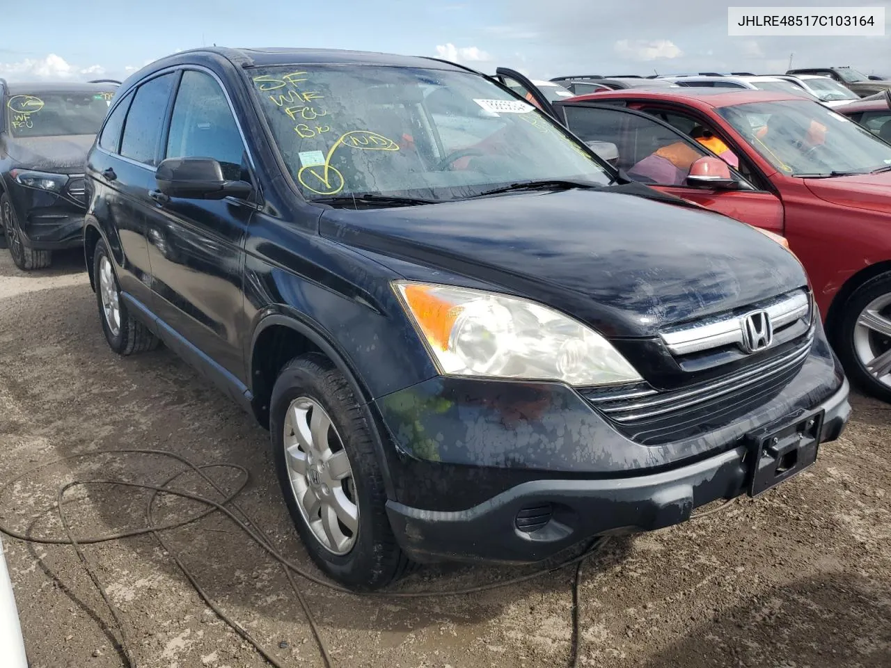 2007 Honda Cr-V Ex VIN: JHLRE48517C103164 Lot: 78865694