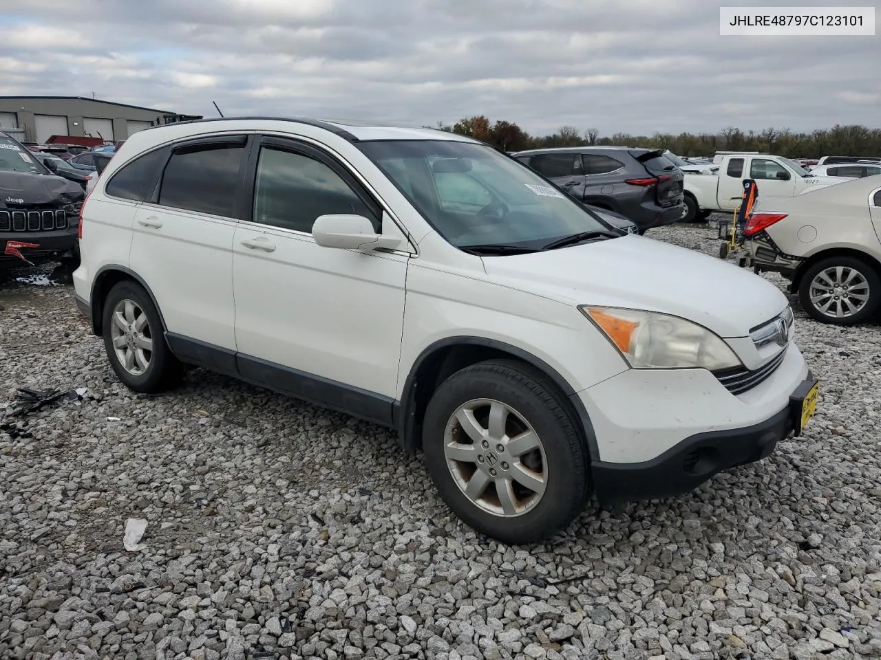 2007 Honda Cr-V Exl VIN: JHLRE48797C123101 Lot: 78890004