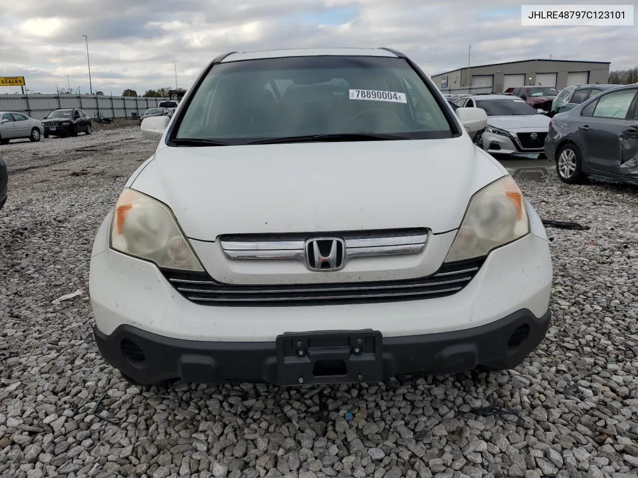 2007 Honda Cr-V Exl VIN: JHLRE48797C123101 Lot: 78890004