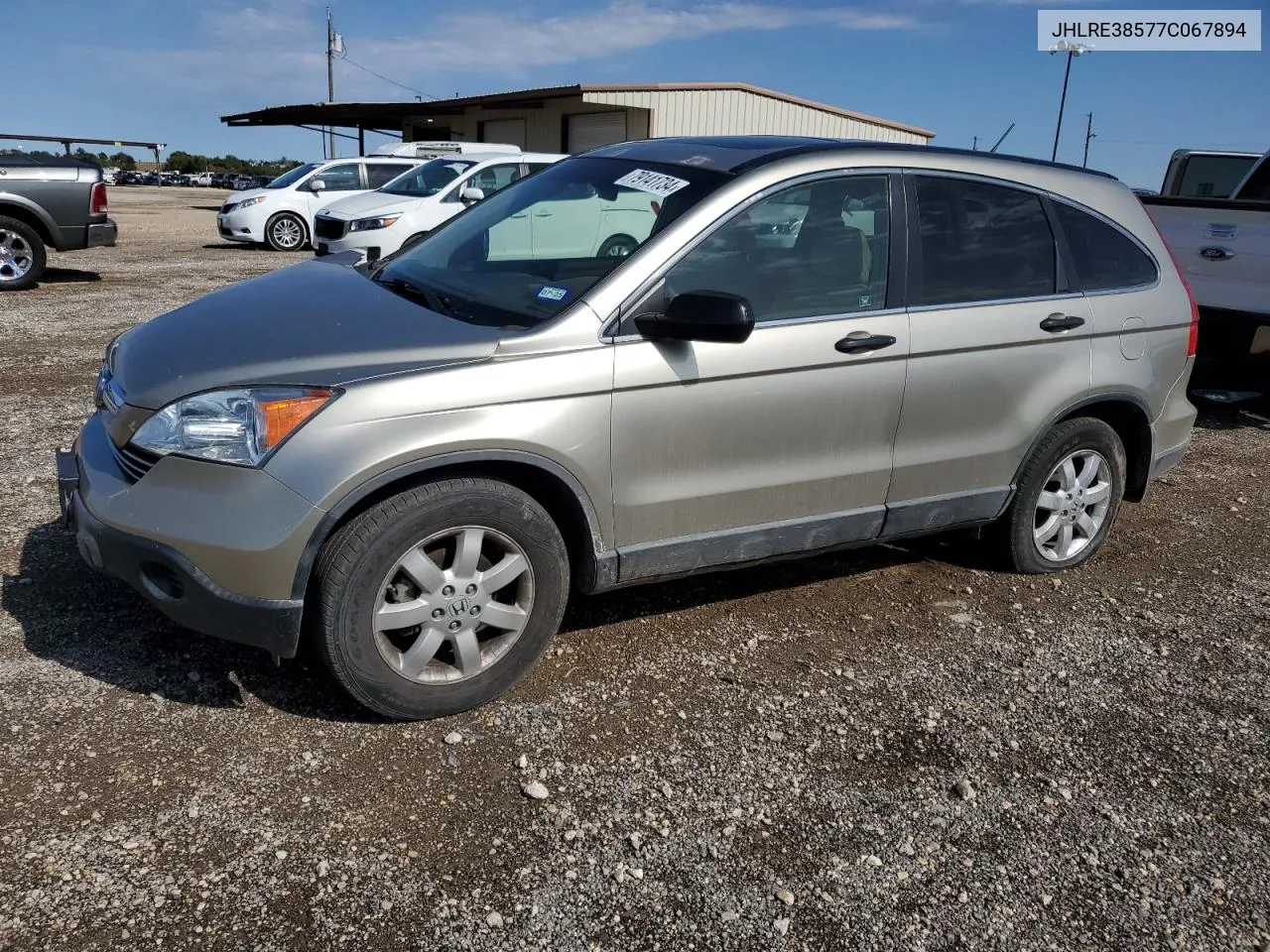 2007 Honda Cr-V Ex VIN: JHLRE38577C067894 Lot: 79141734