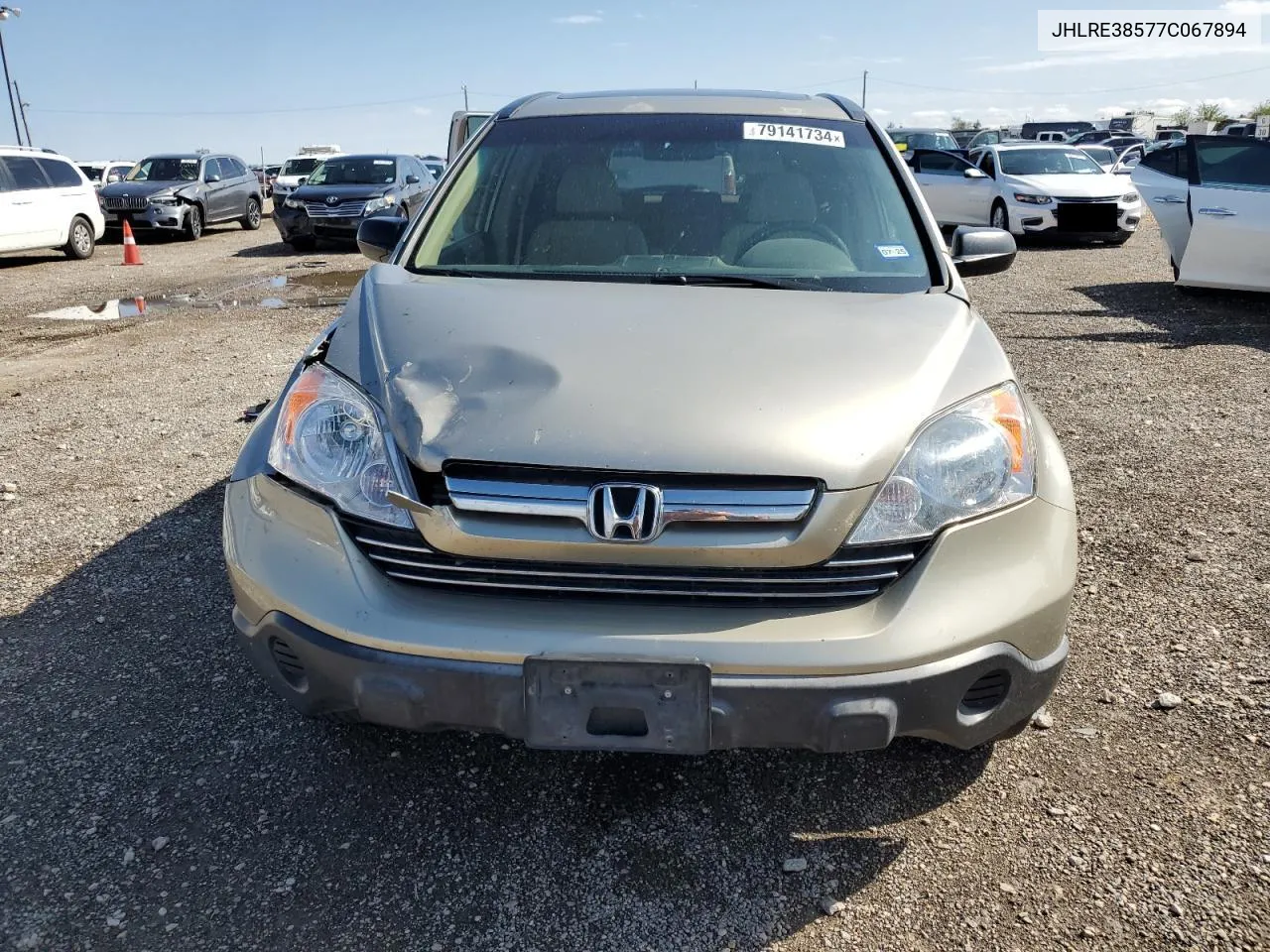 2007 Honda Cr-V Ex VIN: JHLRE38577C067894 Lot: 79141734