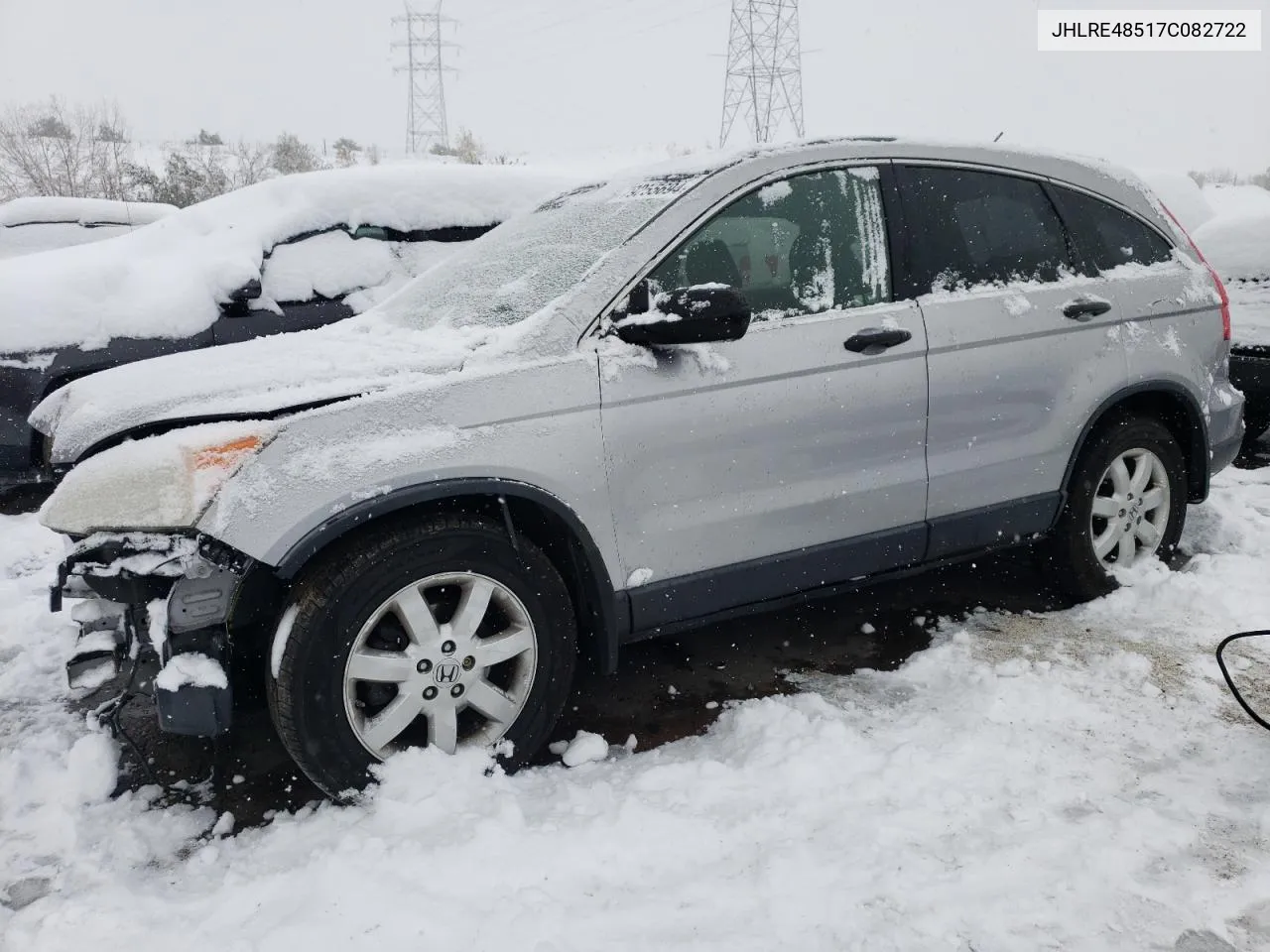 2007 Honda Cr-V Ex VIN: JHLRE48517C082722 Lot: 79255694