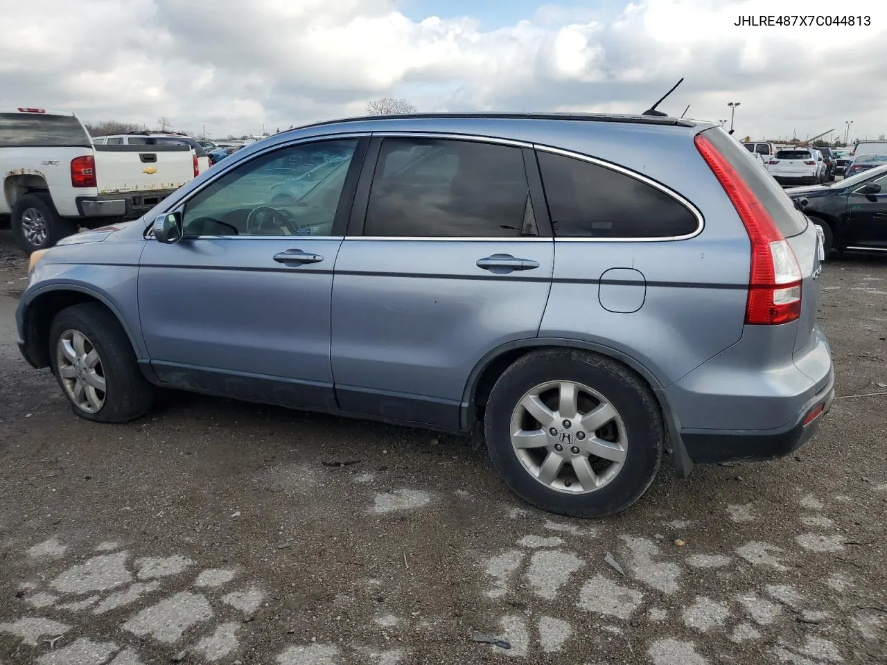 2007 Honda Cr-V Exl VIN: JHLRE487X7C044813 Lot: 79337744