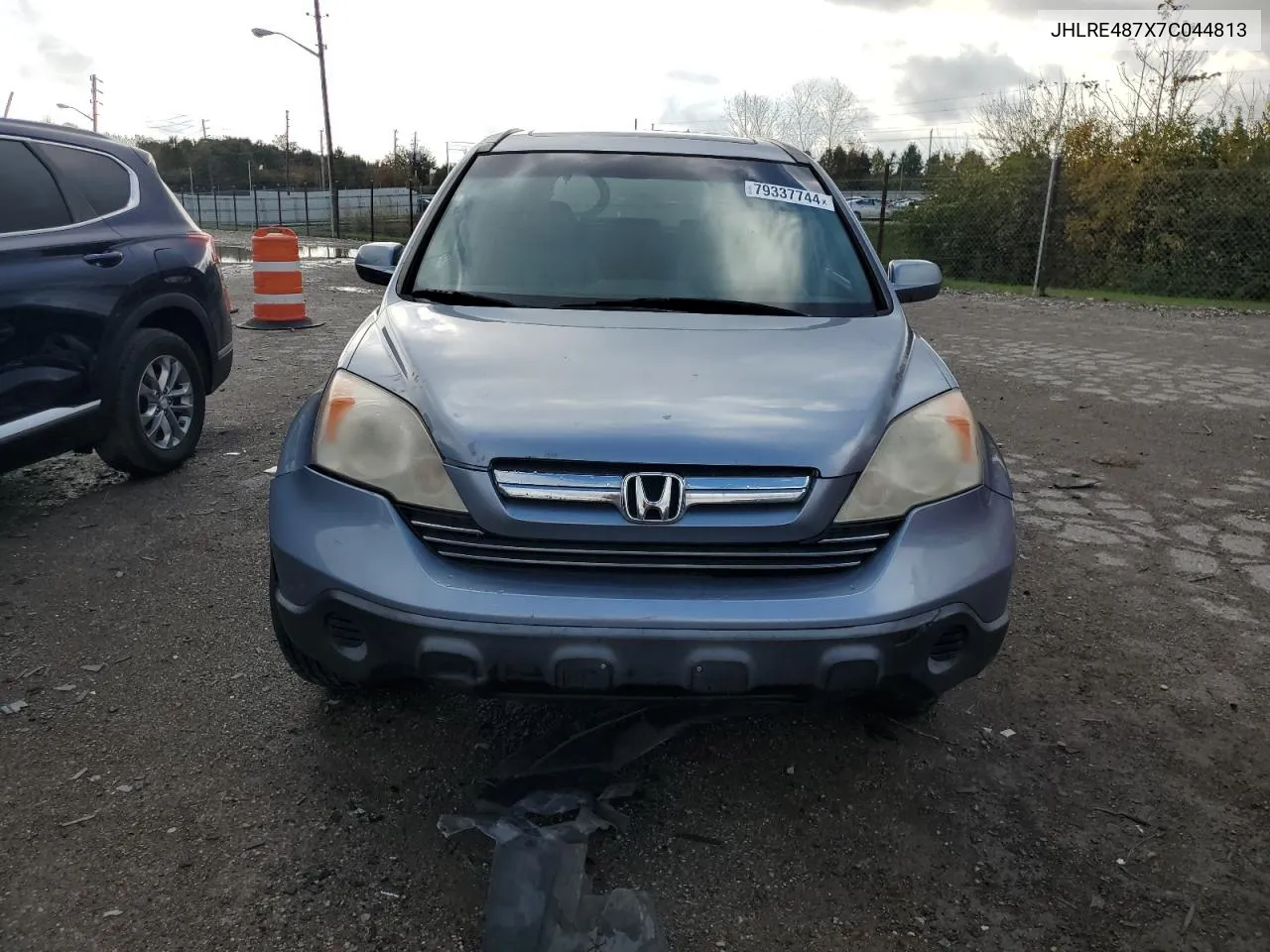 2007 Honda Cr-V Exl VIN: JHLRE487X7C044813 Lot: 79337744