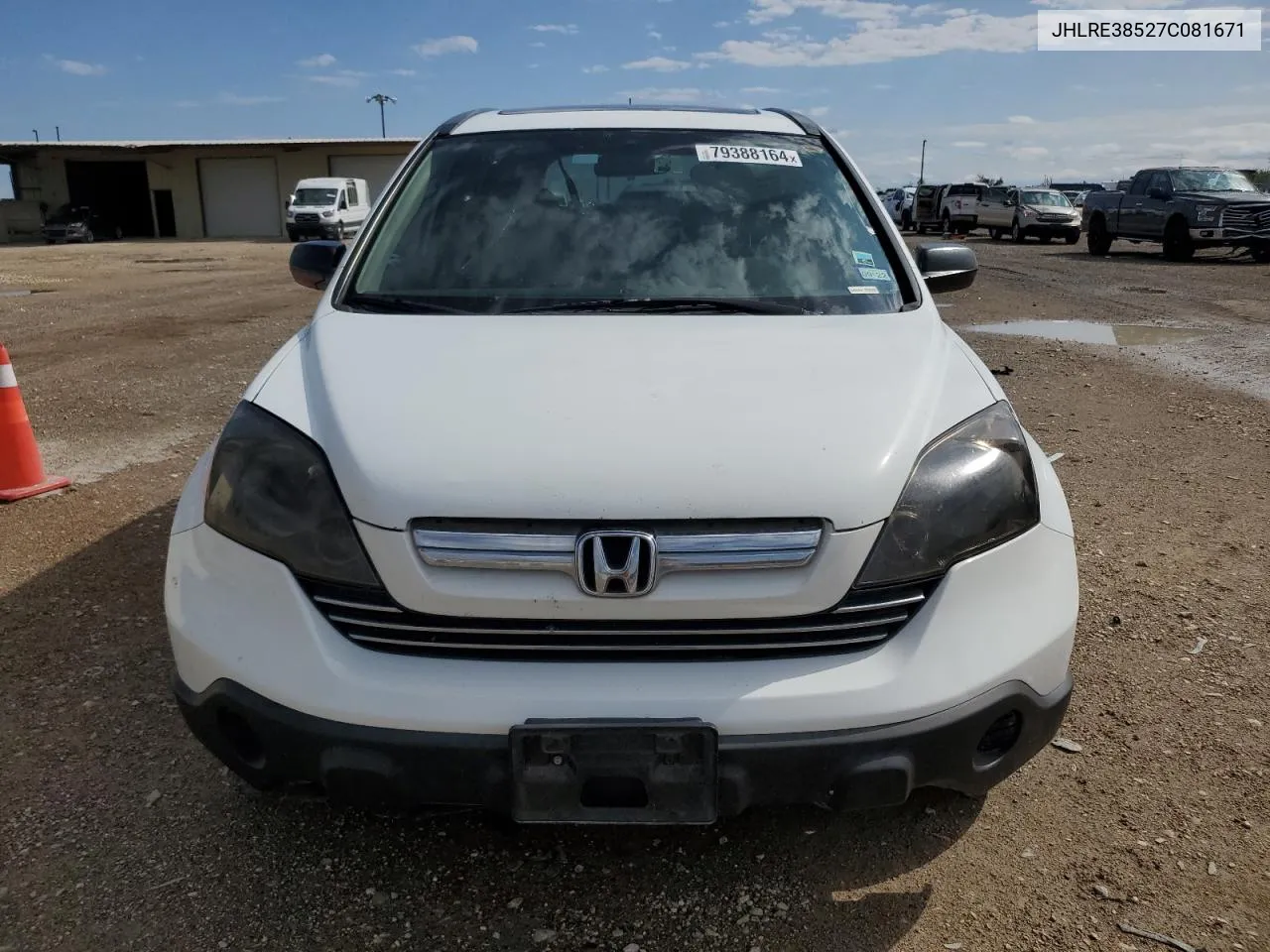 2007 Honda Cr-V Ex VIN: JHLRE38527C081671 Lot: 79388164