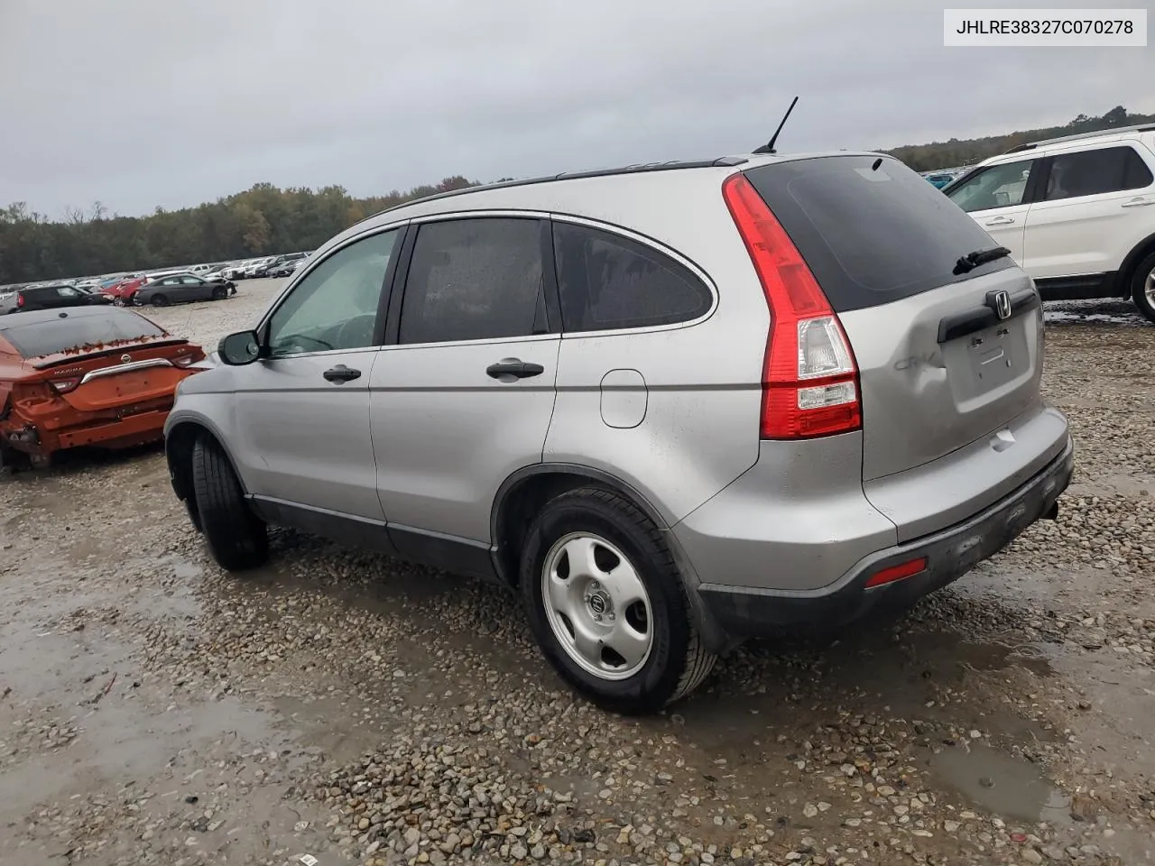 2007 Honda Cr-V Lx VIN: JHLRE38327C070278 Lot: 79754024