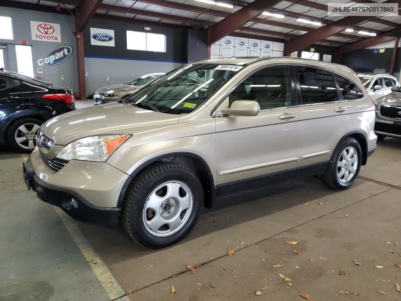 2007 Honda Cr-V Exl VIN: JHLRE48757C017860 Lot: 79897474