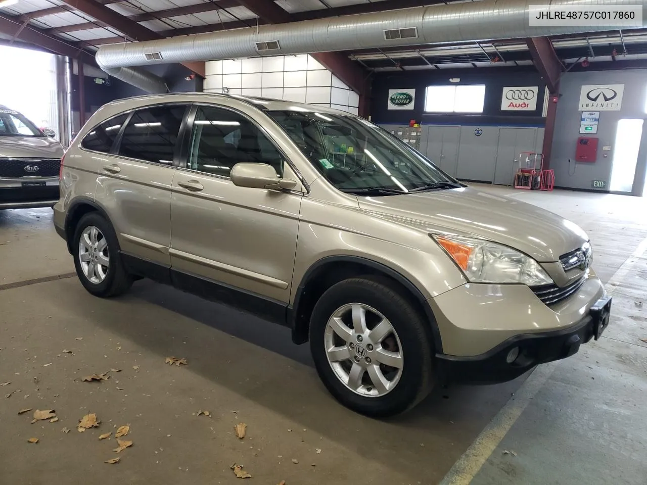 2007 Honda Cr-V Exl VIN: JHLRE48757C017860 Lot: 79897474